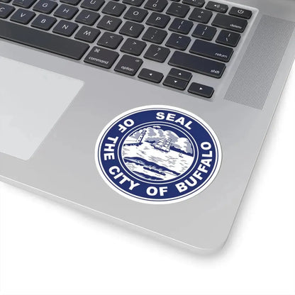 Seal of Buffalo New York (United States) STICKER Vinyl Kiss-Cut Decal - The Sticker Space
