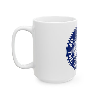 Seal of Buffalo New York - White Coffee Mug-The Sticker Space