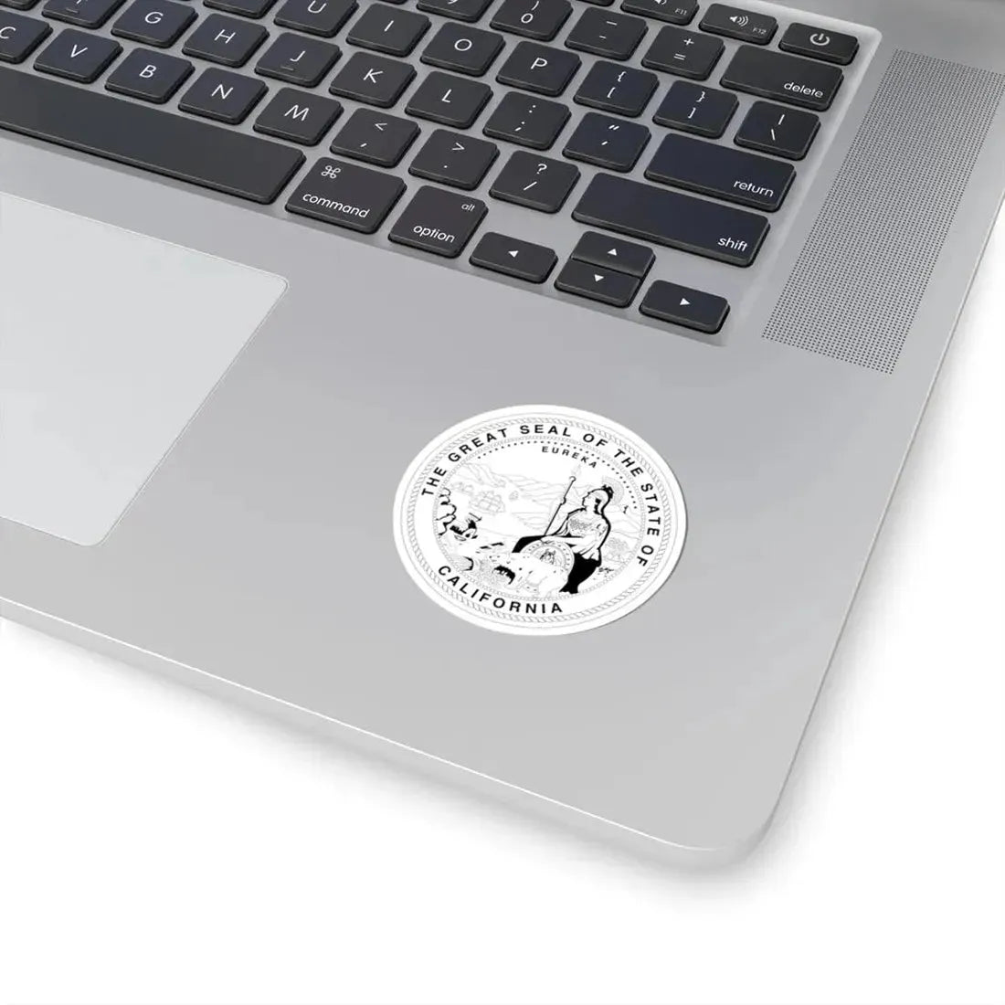 Seal of California BW - STICKER Vinyl Kiss-Cut Decal - The Sticker Space
