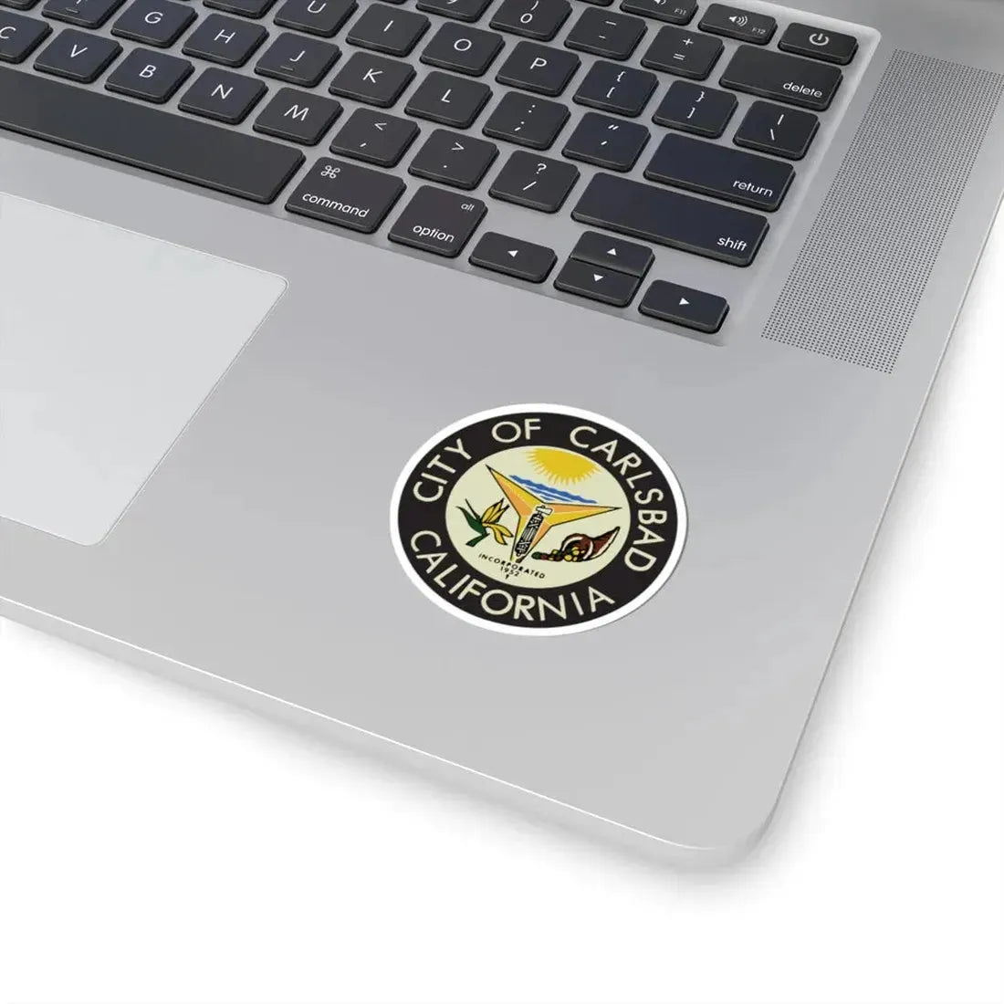 Seal of Carlsbad California (United States) STICKER Vinyl Kiss-Cut Decal - The Sticker Space