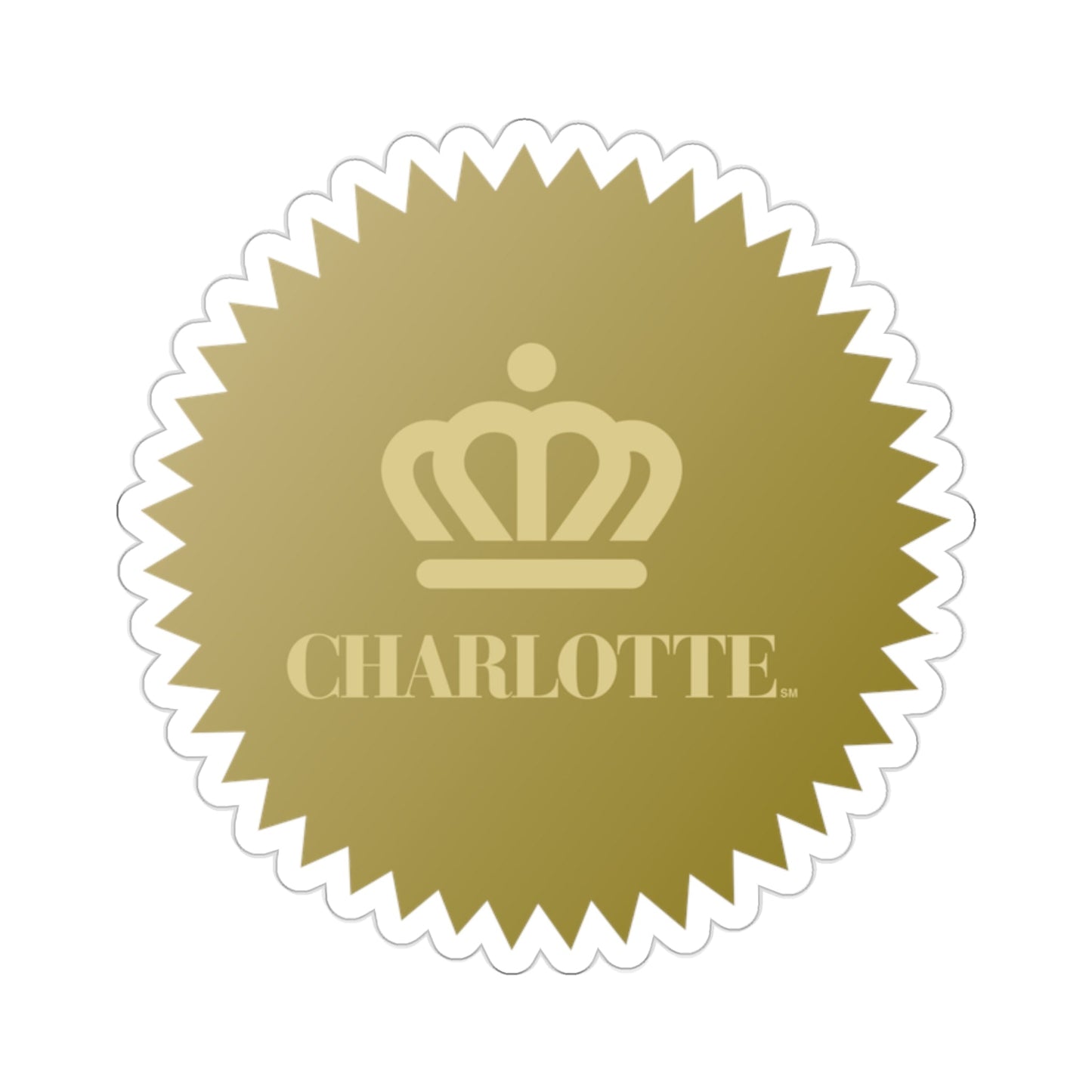 Seal of Charlotte, North Carolina USA STICKER Vinyl Die-Cut Decal-2 Inch-The Sticker Space