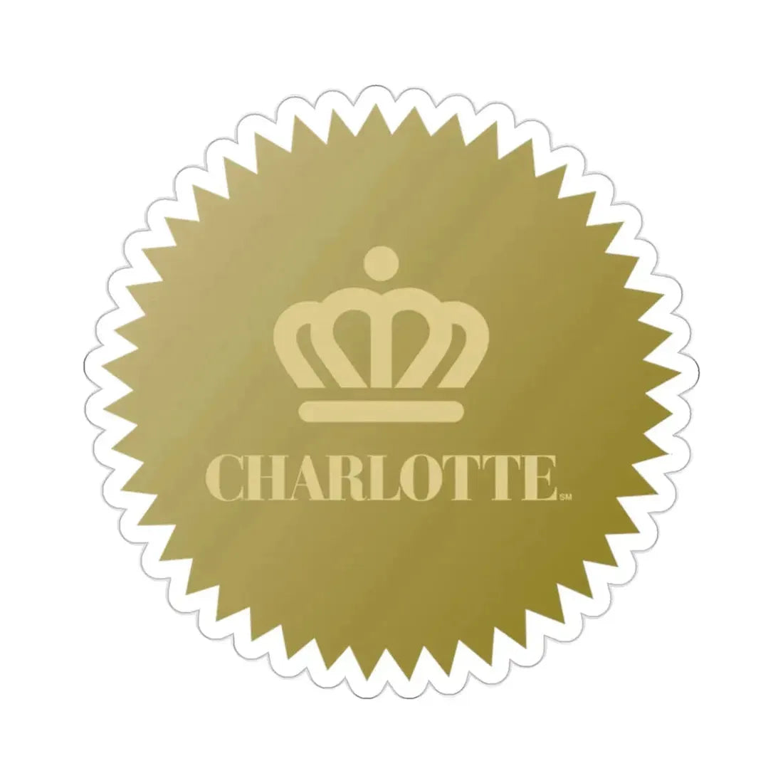 Seal of Charlotte, North Carolina USA STICKER Vinyl Die-Cut Decal 2 Inch - The Sticker Space