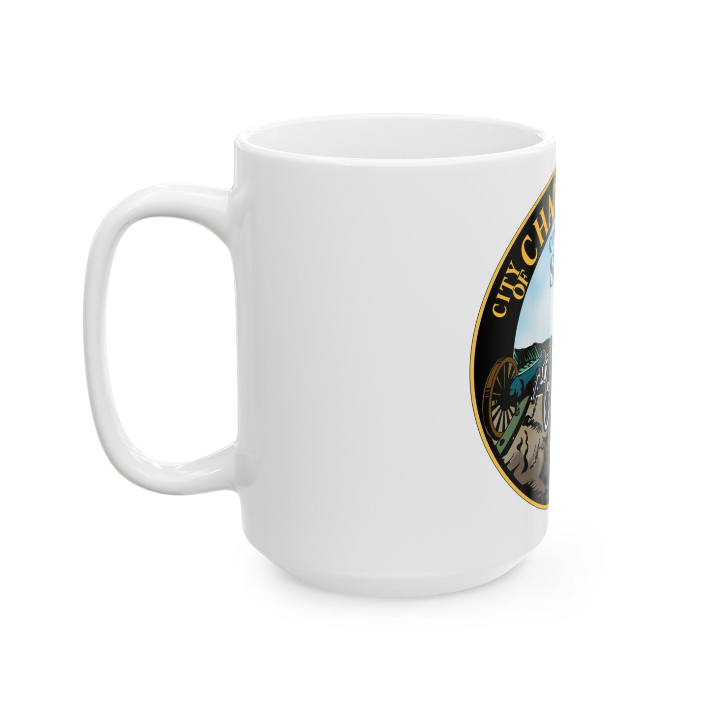 Seal of Chattanooga Tennessee - White Coffee Mug-The Sticker Space