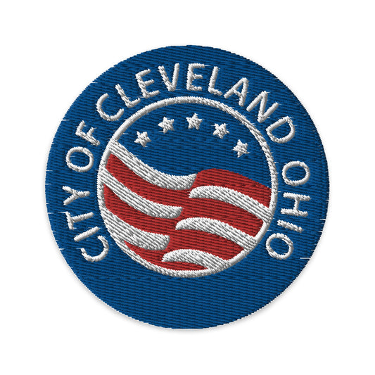 Seal of Cleveland Ohio - Embroidered Patch-The Sticker Space