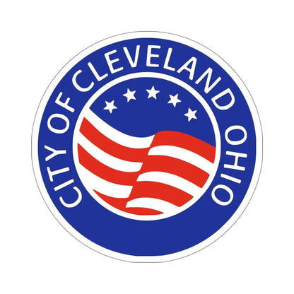 Seal of Cleveland Ohio USA STICKER Vinyl Die-Cut Decal 6 Inch - The Sticker Space
