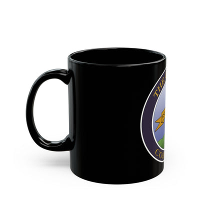 Seal of Corning NY - Black Coffee Mug-The Sticker Space