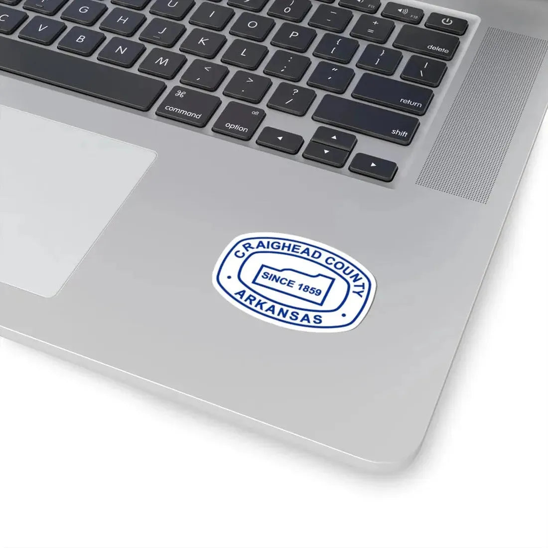 Seal of Craighead County Arkansas (United States) STICKER Vinyl Kiss-Cut Decal - The Sticker Space