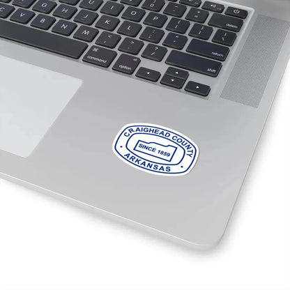 Seal of Craighead County Arkansas (United States) STICKER Vinyl Kiss-Cut Decal - The Sticker Space