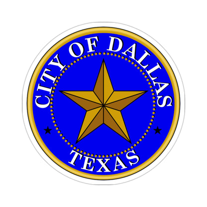 Seal of Dallas USA STICKER Vinyl Die-Cut Decal-2 Inch-The Sticker Space