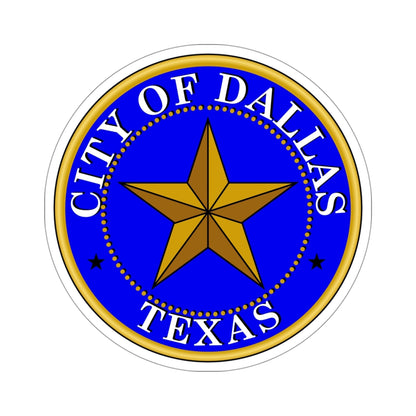 Seal of Dallas USA STICKER Vinyl Die-Cut Decal-4 Inch-The Sticker Space