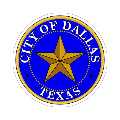 Seal of Dallas USA STICKER Vinyl Die-Cut Decal-5 Inch-The Sticker Space