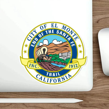 Seal of El Monte California USA STICKER Vinyl Die-Cut Decal - The Sticker Space