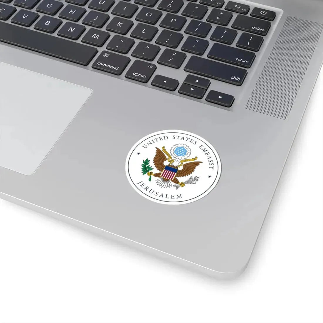 Seal of Embassy of the United States Jerusalem (United States) STICKER Vinyl Kiss-Cut Decal - The Sticker Space