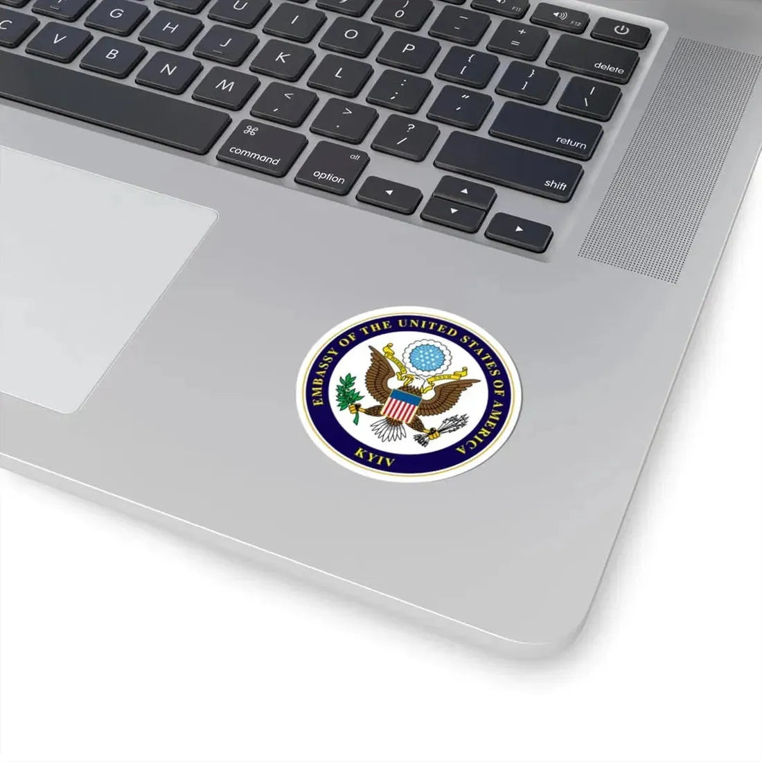 Seal of Embassy of the United States Kyiv (United States) STICKER Vinyl Kiss-Cut Decal - The Sticker Space