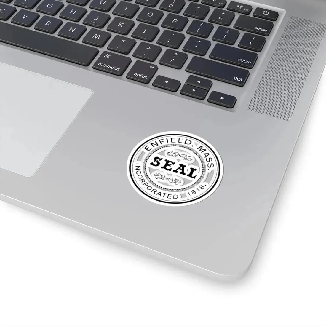 Seal of Enfield Massachusetts (United States) STICKER Vinyl Kiss-Cut Decal - The Sticker Space