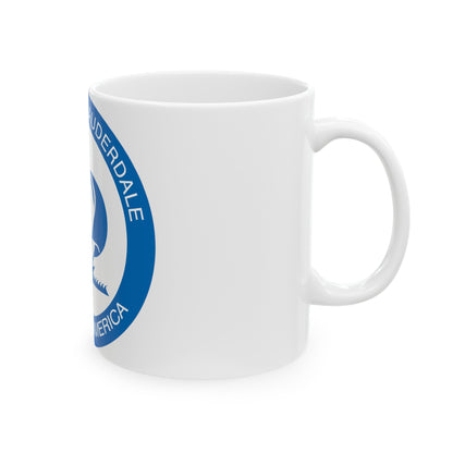 Seal of Fort Lauderdale Florida - White Coffee Mug-The Sticker Space