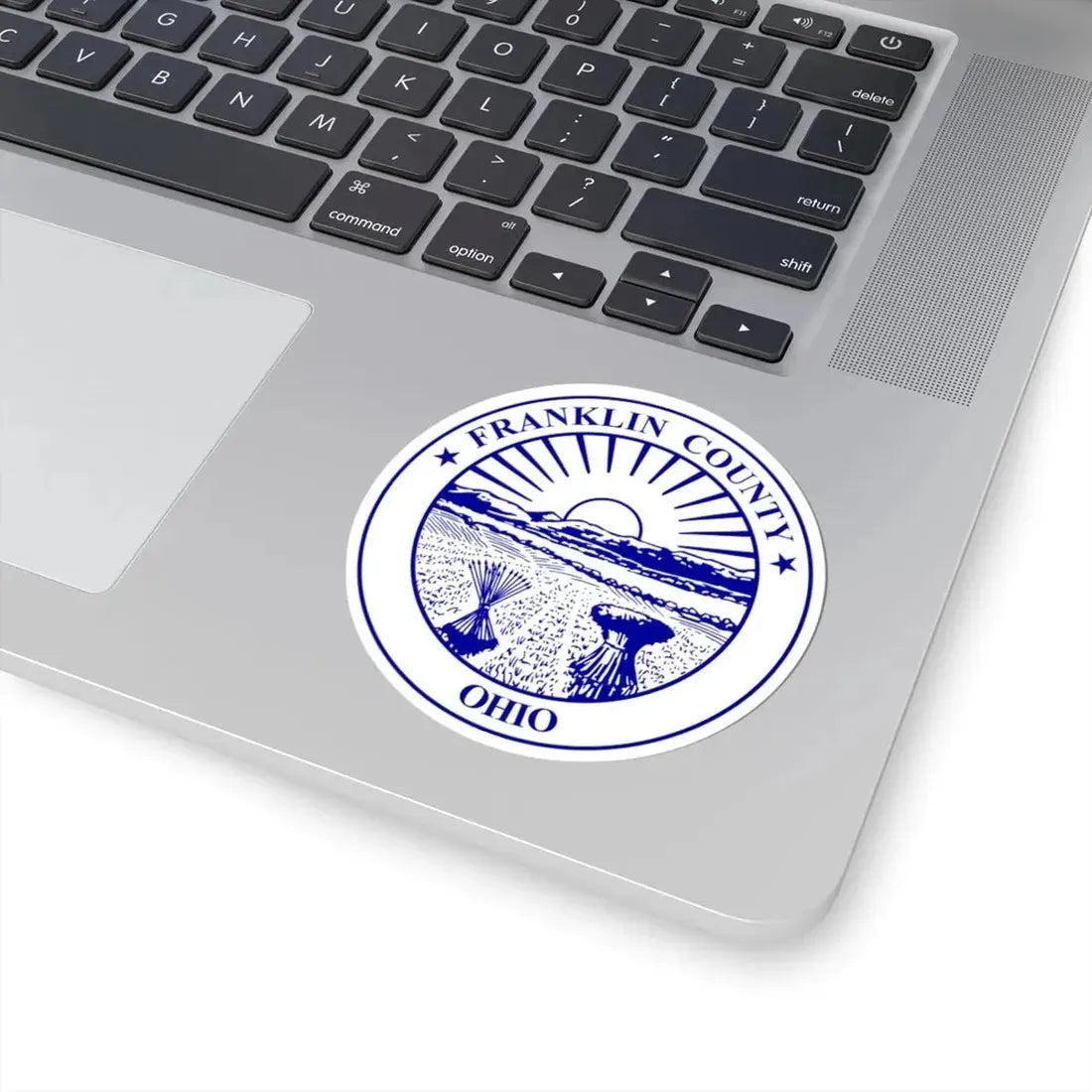 Seal of Franklin County Ohio (United States) STICKER Vinyl Kiss-Cut Decal - The Sticker Space