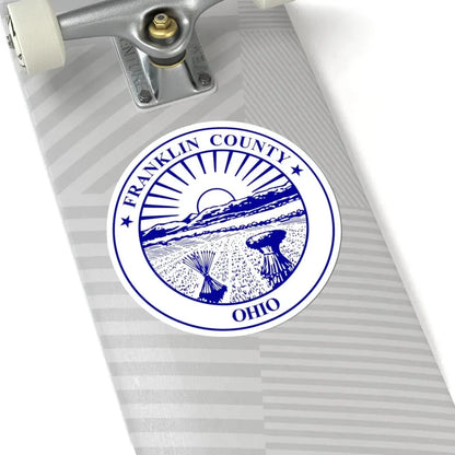 Seal of Franklin County Ohio (United States) STICKER Vinyl Kiss-Cut Decal - The Sticker Space