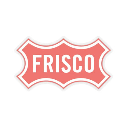 Seal of Frisco Texas - STICKER Vinyl Kiss-Cut Decal 2 Inch Transparent - The Sticker Space