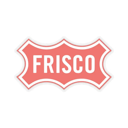 Seal of Frisco Texas - STICKER Vinyl Kiss-Cut Decal 3 Inch Transparent - The Sticker Space