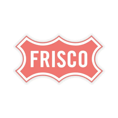 Seal of Frisco Texas - STICKER Vinyl Kiss-Cut Decal 4 Inch Transparent - The Sticker Space