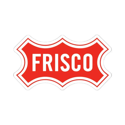 Seal of Frisco Texas - STICKER Vinyl Kiss-Cut Decal 4 Inch White - The Sticker Space