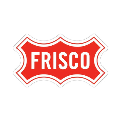 Seal of Frisco Texas - STICKER Vinyl Kiss-Cut Decal 6 Inch White - The Sticker Space