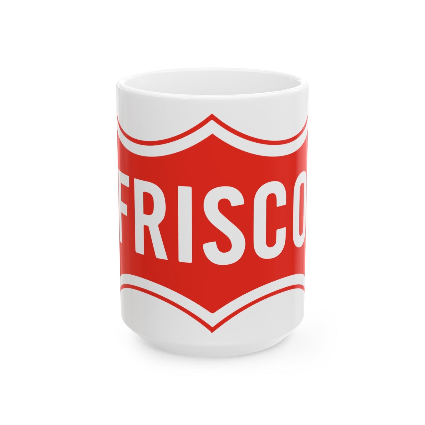 Seal of Frisco Texas - White Coffee Mug-15oz-The Sticker Space