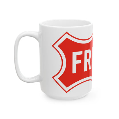 Seal of Frisco Texas - White Coffee Mug-The Sticker Space