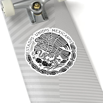 Seal of Government of Mexico 1934-1968 linear (Mexico) (Coat of Arms) STICKER Vinyl Kiss-Cut Decal - The Sticker Space