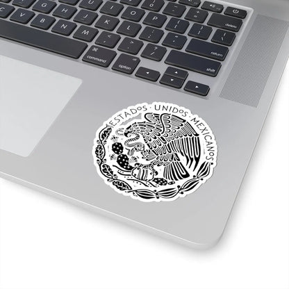 Seal of Government of Mexico 1934-1968 linear (Mexico) (Coat of Arms) STICKER Vinyl Kiss-Cut Decal - The Sticker Space