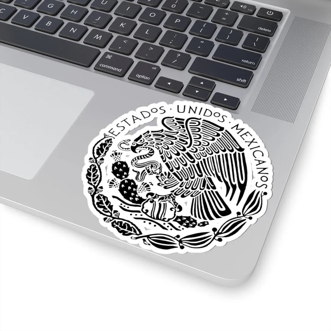 Seal of Government of Mexico 1934-1968 linear (Mexico) (Coat of Arms) STICKER Vinyl Kiss-Cut Decal - The Sticker Space