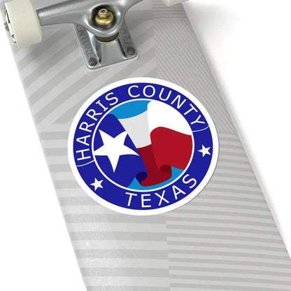 Seal of Harris County Texas (United States) STICKER Vinyl Kiss-Cut Decal - The Sticker Space