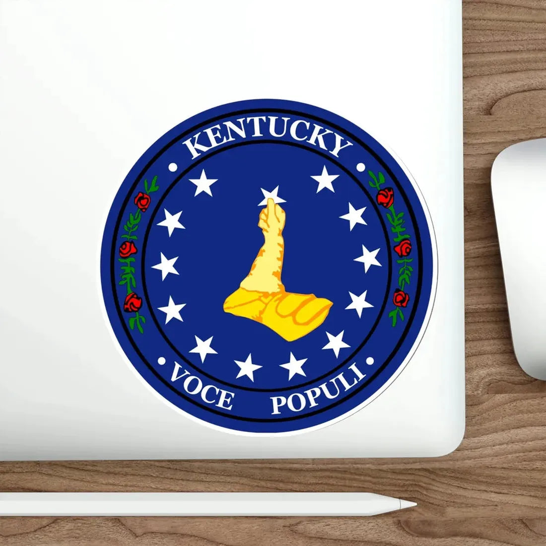 Seal of Kentucky Confederate Shadow Government STICKER Vinyl Die-Cut Decal - The Sticker Space