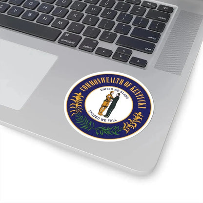 Seal of Kentucky (United States) STICKER Vinyl Kiss-Cut Decal - The Sticker Space