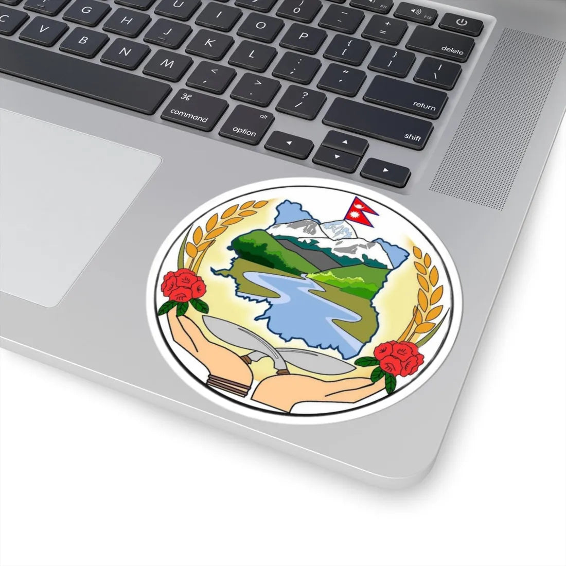 Seal of Koshi Pradesh alternative (Nepal) (Coat of Arms) STICKER Vinyl Kiss-Cut Decal - The Sticker Space