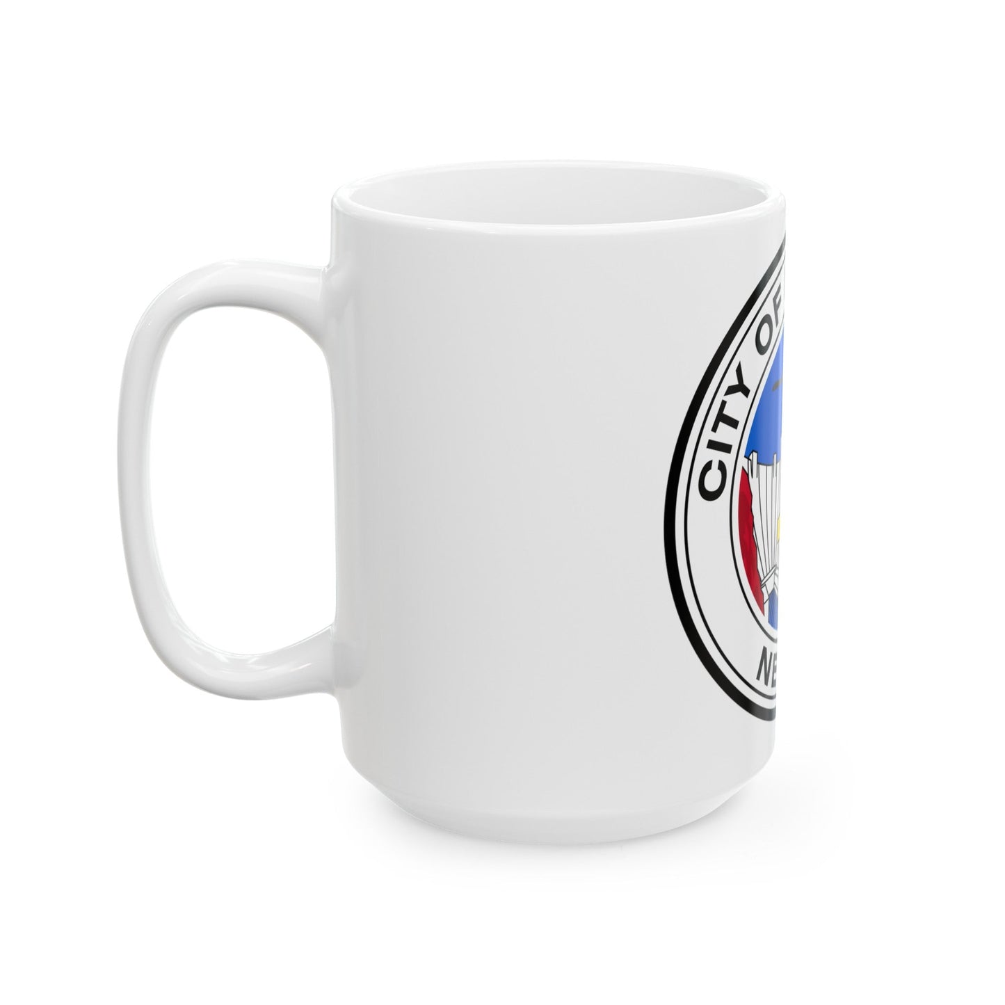 Seal of Las Vegas Nevada - White Coffee Mug-The Sticker Space