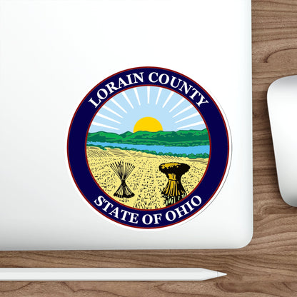 Seal of Lorain County, Ohio USA STICKER Vinyl Die-Cut Decal-The Sticker Space