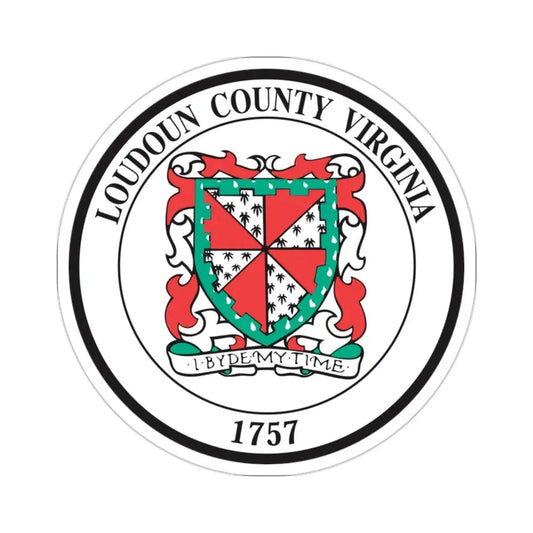 Seal of Loudoun County, Virginia USA STICKER Vinyl Die-Cut Decal 2 Inch - The Sticker Space