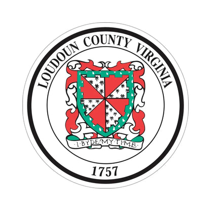 Seal of Loudoun County, Virginia USA STICKER Vinyl Die-Cut Decal 4 Inch - The Sticker Space