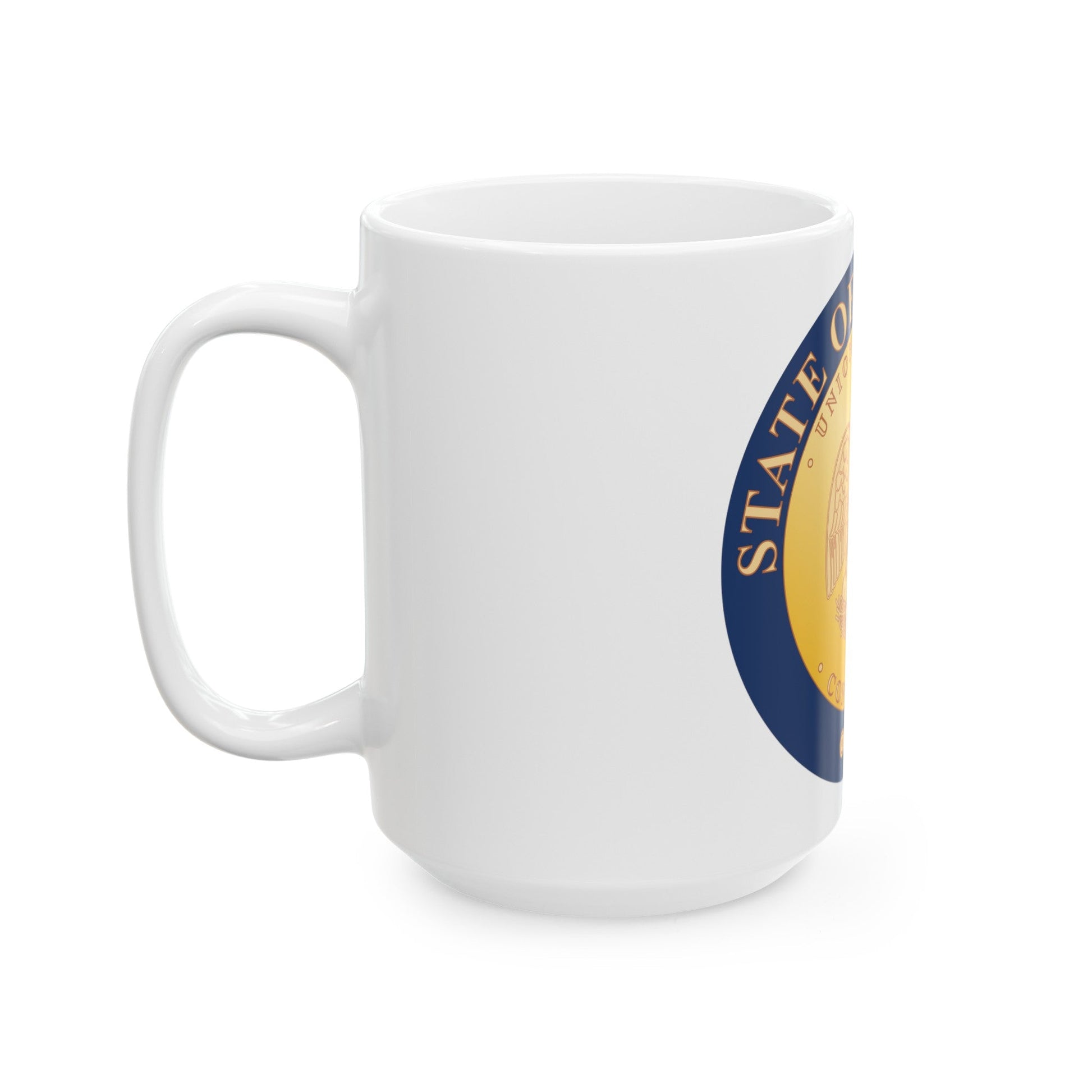 Seal of Louisiana 1902 2006 - White Coffee Mug-The Sticker Space