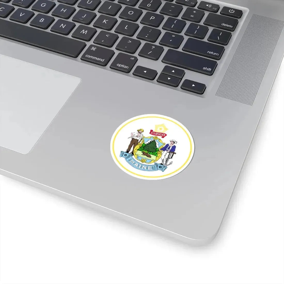 Seal of Maine (United States) STICKER Vinyl Kiss-Cut Decal - The Sticker Space