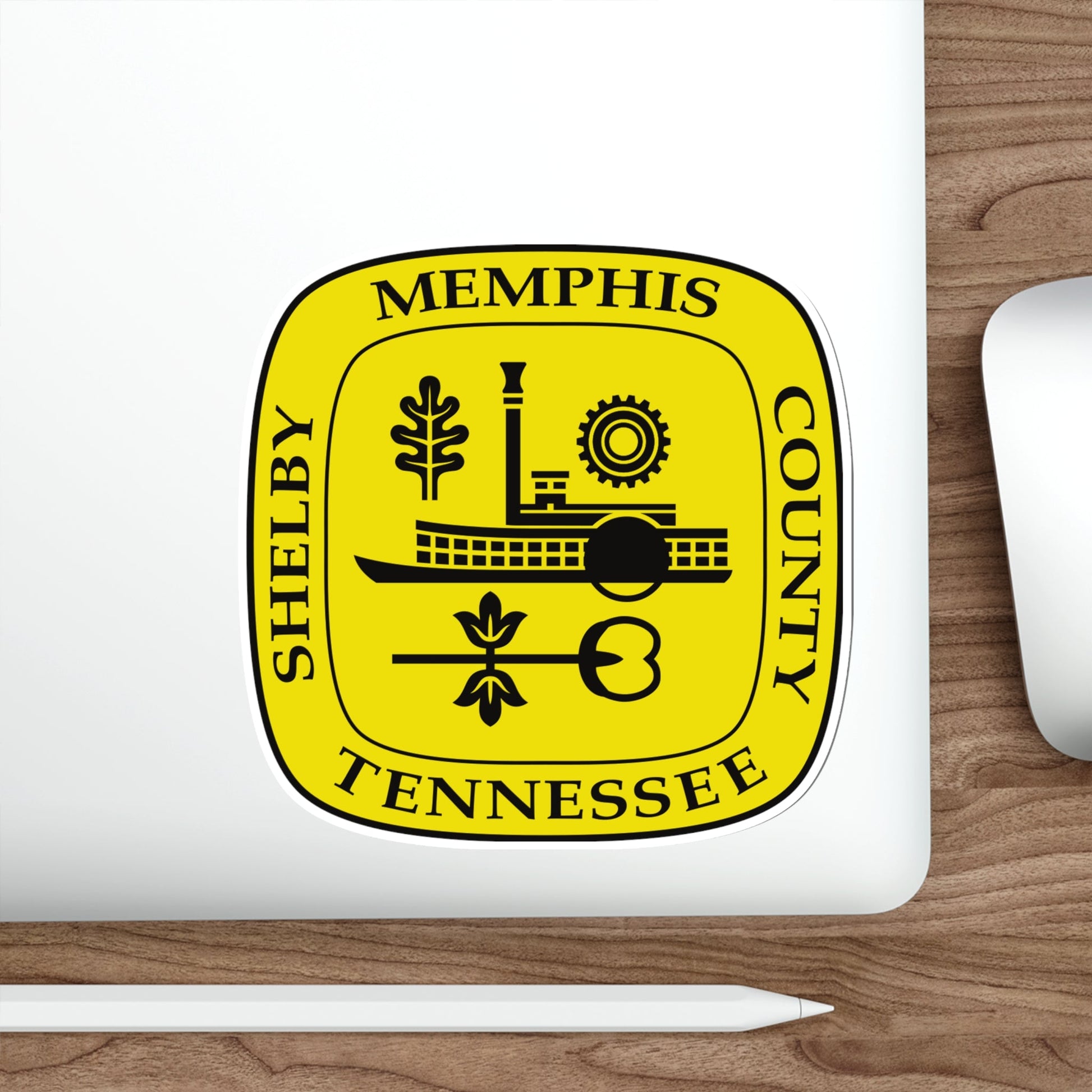 Seal of Memphis TN USA STICKER Vinyl Die-Cut Decal-The Sticker Space