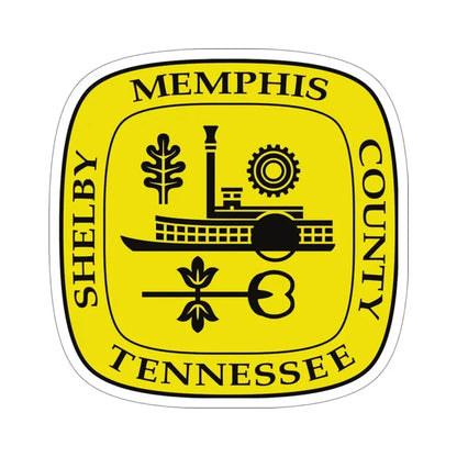 Seal of Memphis TN USA STICKER Vinyl Die-Cut Decal 4 Inch - The Sticker Space