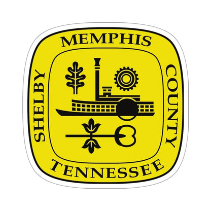 Seal of Memphis TN USA STICKER Vinyl Die-Cut Decal 5 Inch - The Sticker Space