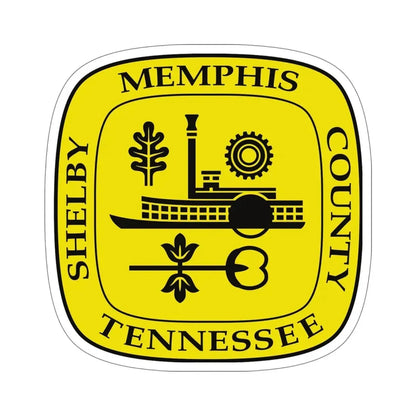 Seal of Memphis TN USA STICKER Vinyl Die-Cut Decal 6 Inch - The Sticker Space