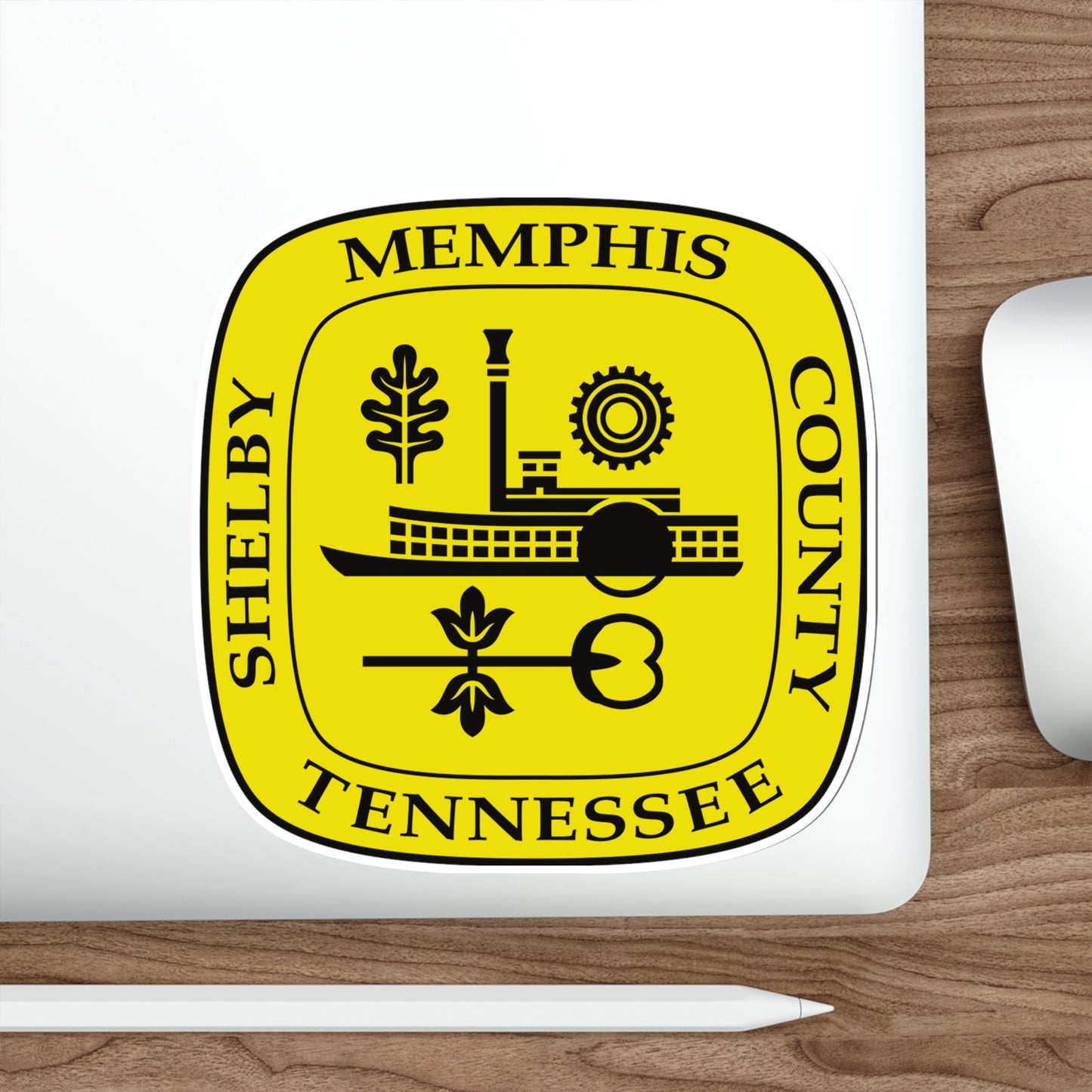 Seal of Memphis TN USA STICKER Vinyl Die-Cut Decal-The Sticker Space