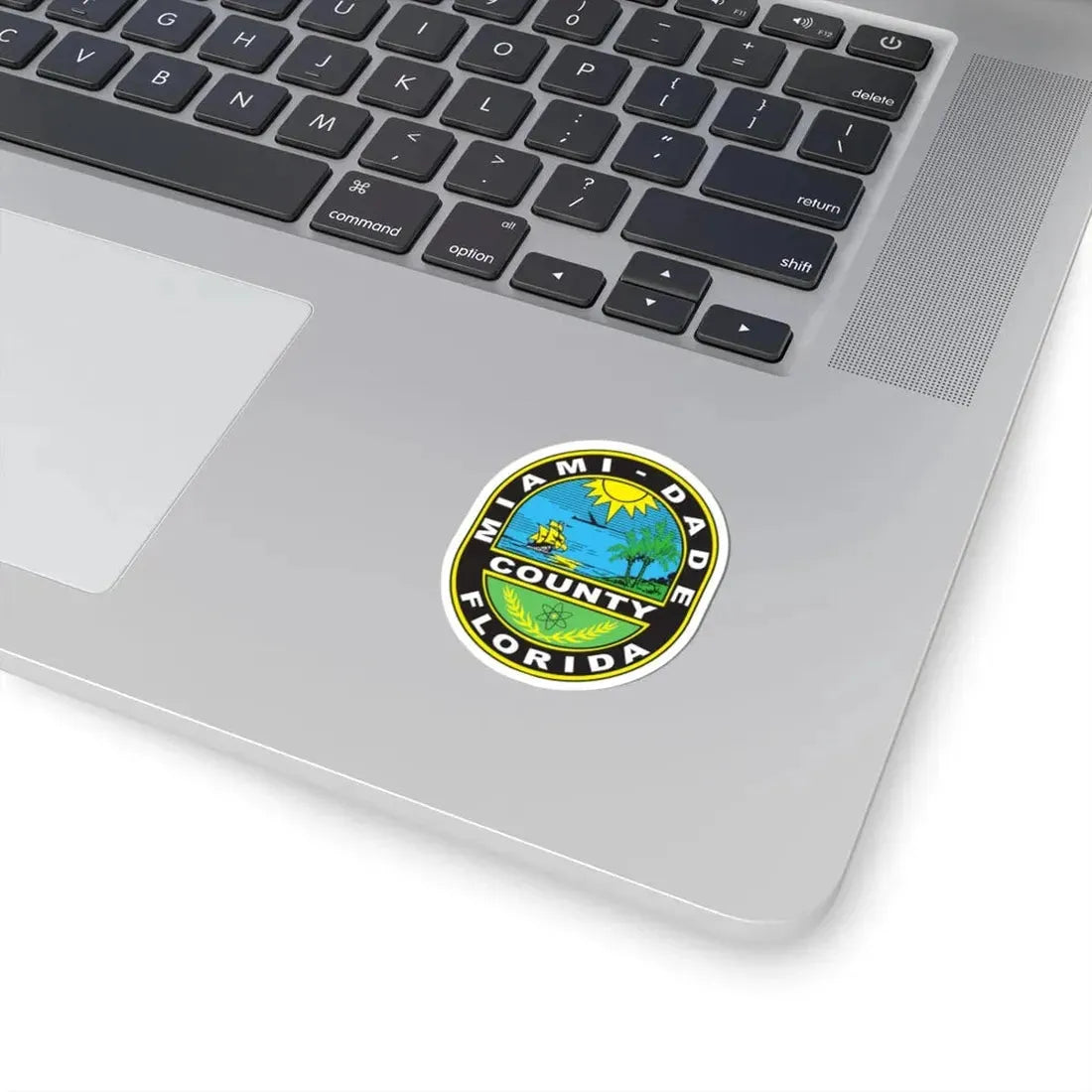 Seal of Miami Dade County Florida (United States) STICKER Vinyl Kiss-Cut Decal - The Sticker Space