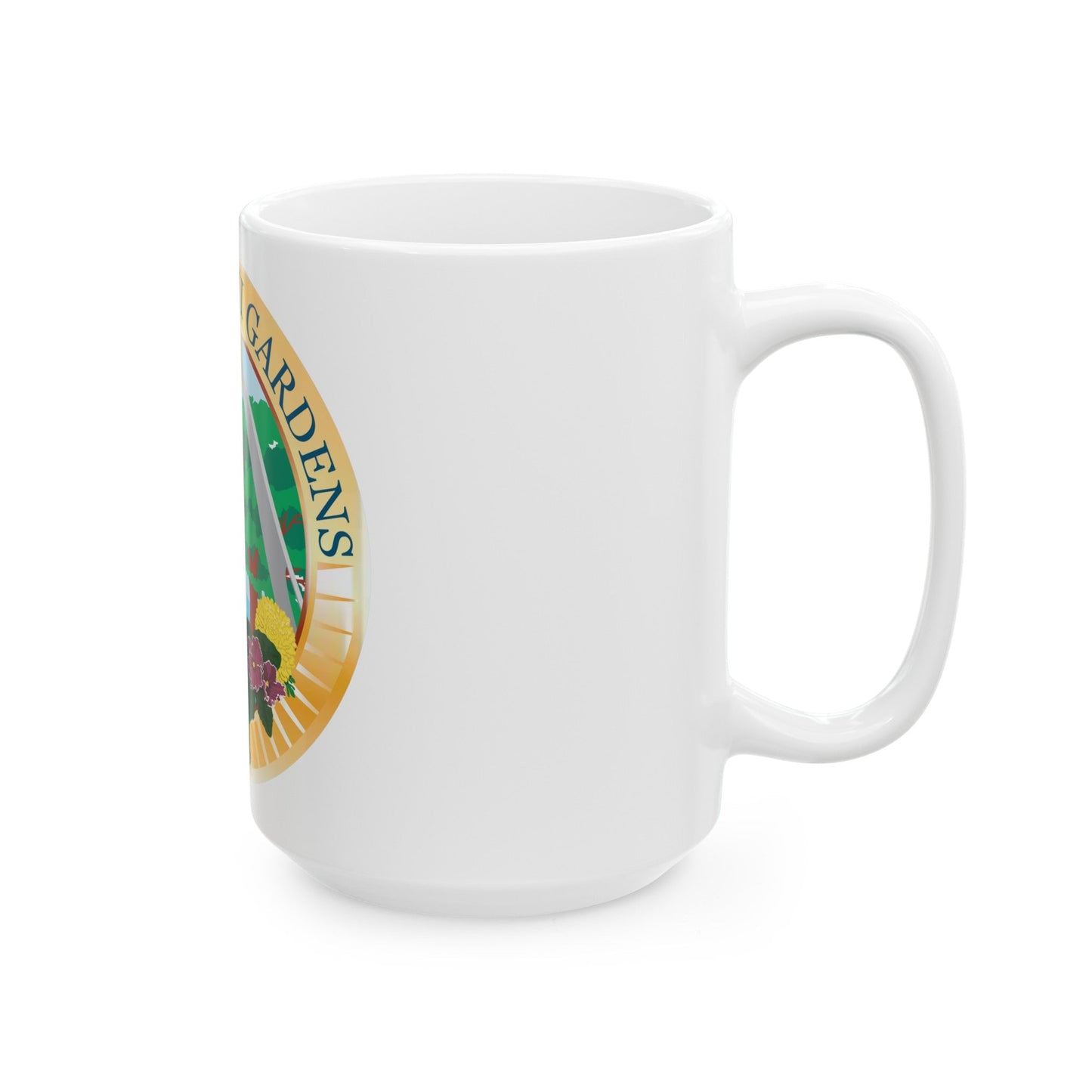 Seal of Miami Gardens Florida - White Coffee Mug-The Sticker Space