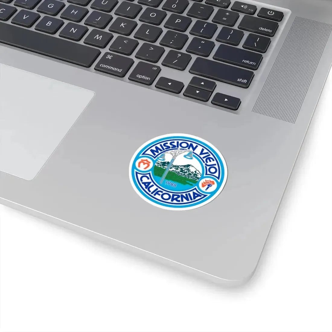 Seal of Mission Viejo California (United States) STICKER Vinyl Kiss-Cut Decal - The Sticker Space
